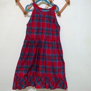Vineyard Vines Nantucket Tartan Taffeta girls plaid dress. Size 10. Worn twice.